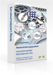 Picture of Prüfungsfragen zum IHK Industriemeister Mechatronik HQ auf digitalen Lernkarten