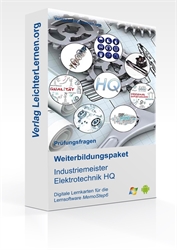 Picture of Prüfungsfragen zum IHK Industriemeister Elektrotechnik HQ auf digitalen Lernkarten