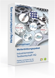 Picture of Prüfungsfragen zum IHK Industriemeister Textilwirtschaft HQ auf digitalen Lernkarten