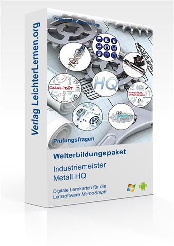 Picture of Prüfungsfragen zum IHK Industriemeister Metall HQ auf digitalen Lernkarten