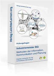 Picture of Industriemeister BQ - Methoden der Information, Kommunikation und Planung auf digitalen Lernkarten