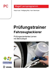 Bild von Prüfungstrainer mit Prüfungsfragen zum Fahrzeuglackierer